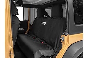 Jeep Licensed by TruShield Jeep Waterproof Pet Guard Car Seat Cover