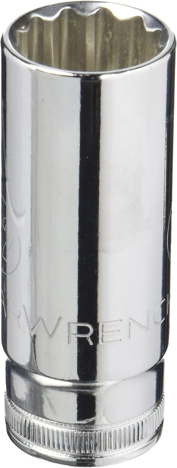 GEARWRENCH 1/2 Drive Deep Metric Socket 22mm, 12 Point - 80820