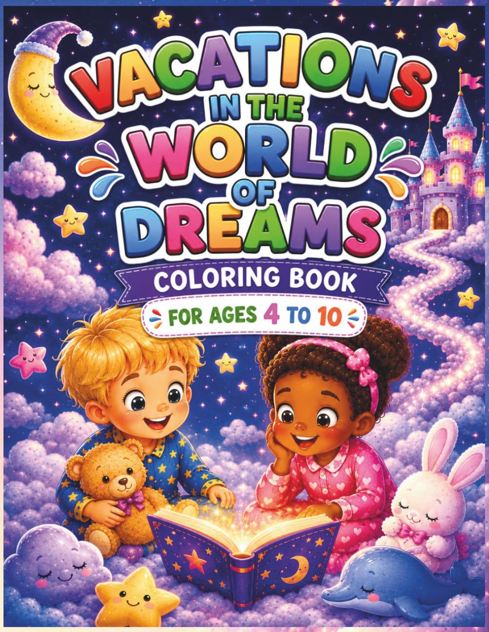 Vacation in the World of Dreams: coloring book