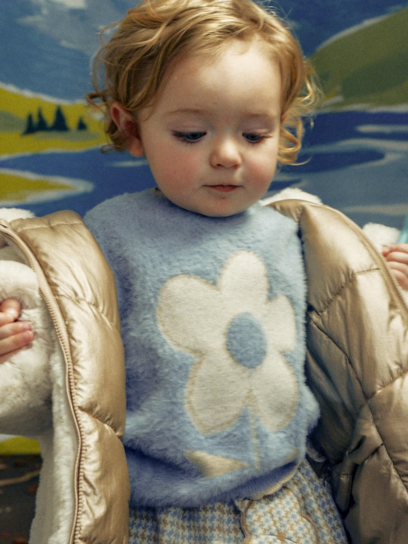 Mayoral giubbotto reversibile pelo per Bimba Bronzo