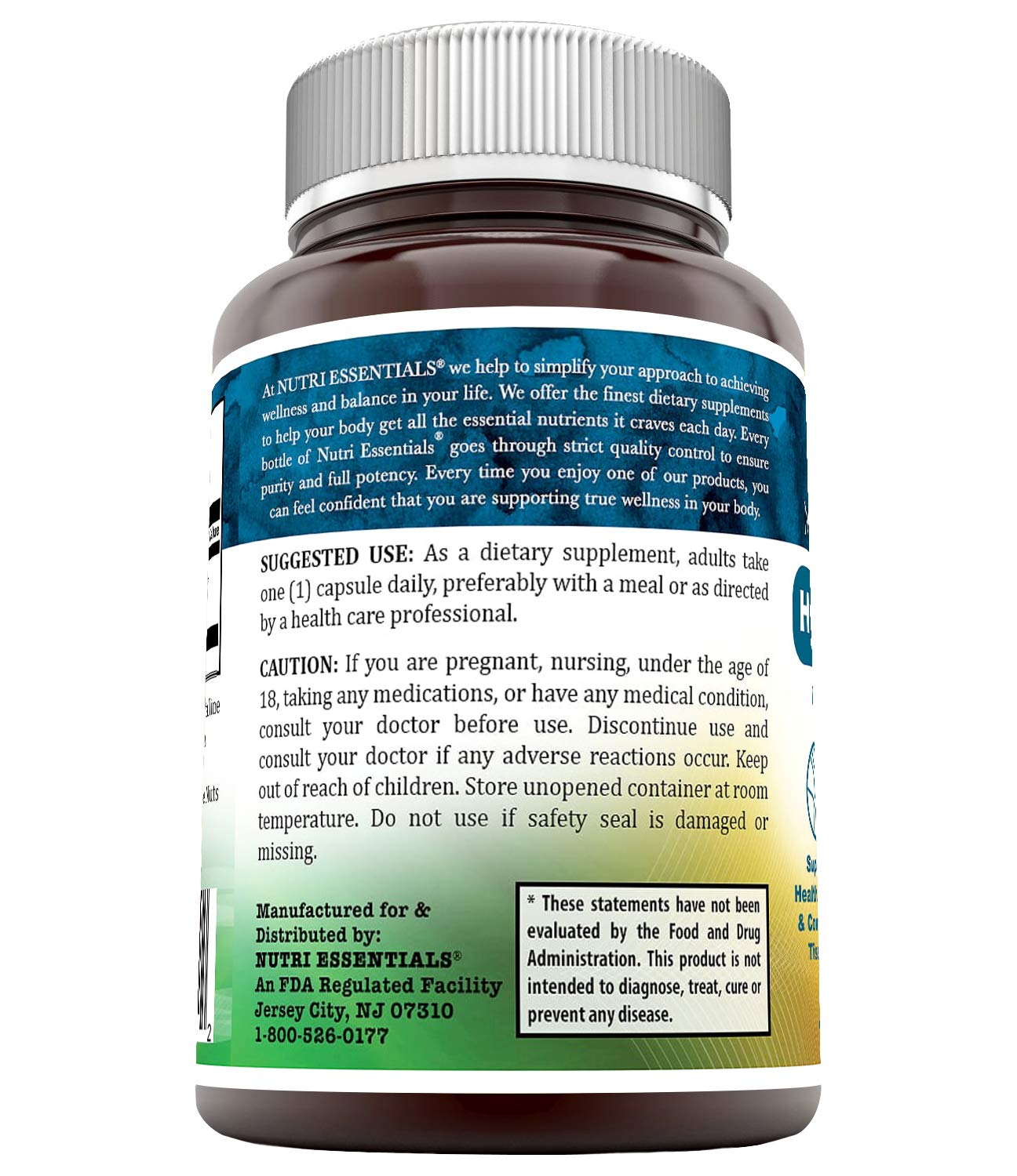 Hyaluronic Acid Dietary Supplement - 100 mg 120 Capsules (Non-GMO) - The Best Supplements for Joint Health, Skin Care & More* — Amazon image 3