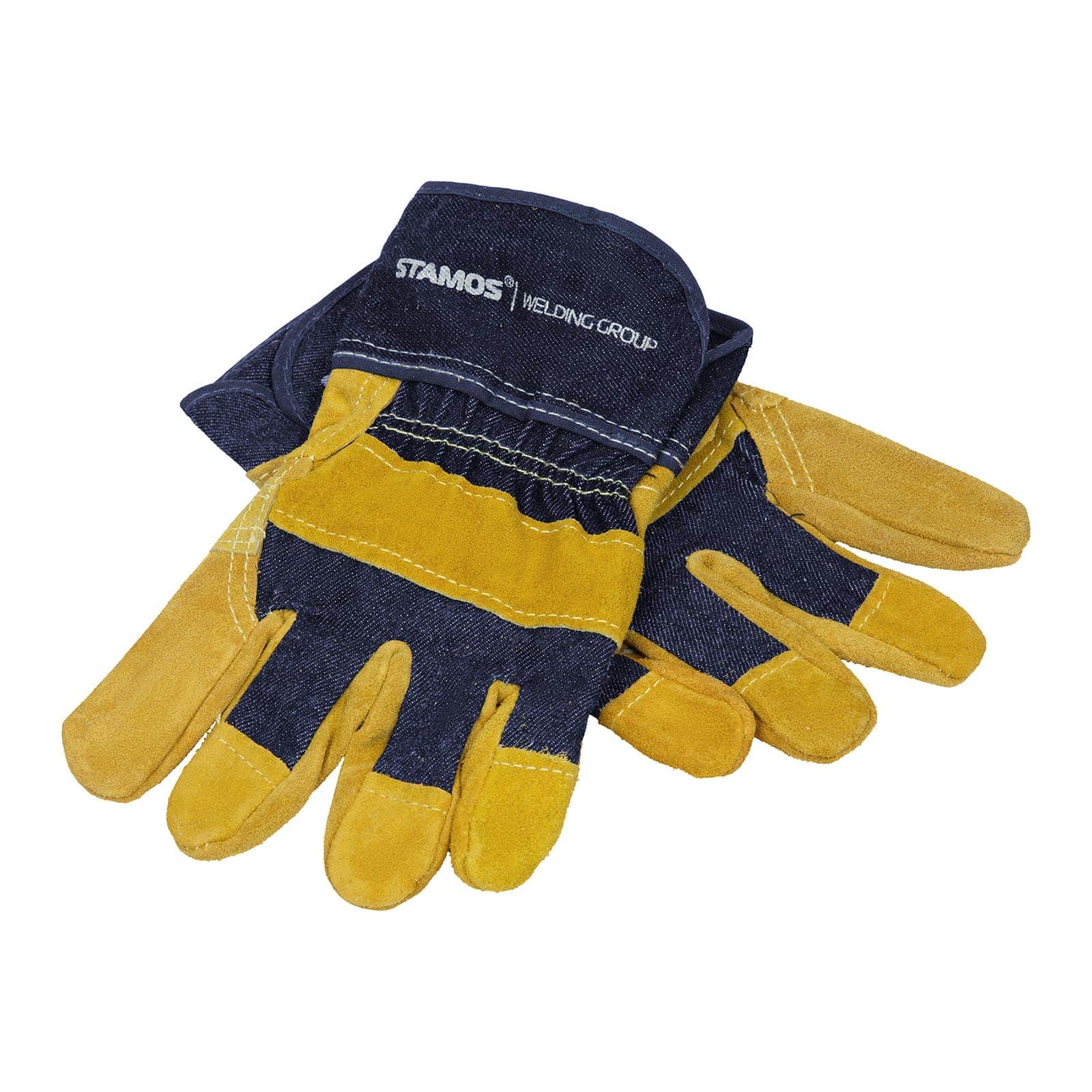 Stamos Welding Group SWG01M Gants de soudeur Taille M doublé Gants de soudure Gants soudeur Gants soudure