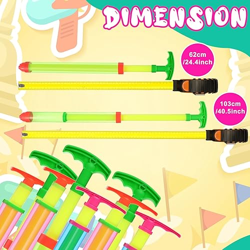 Miniatura 2 de Honoson 18 pistolas de agua de crayón para juego de fiesta de piscina (25 x 1.2 x 2.8 pulgadas)