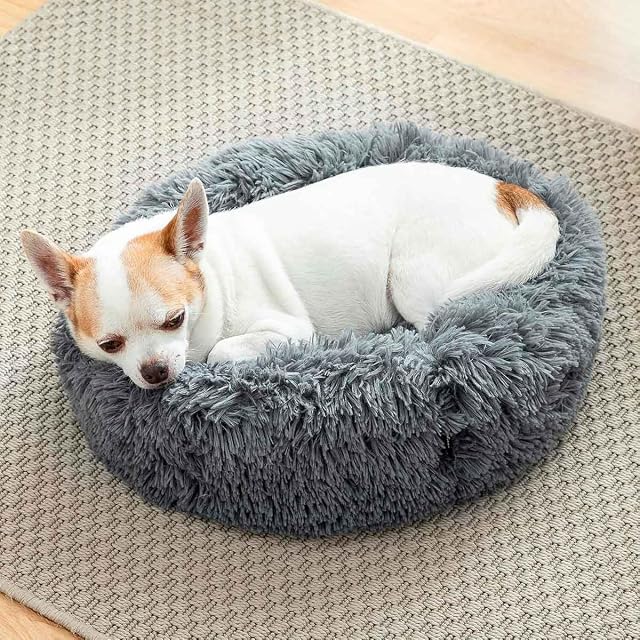 Foto 4 de 5 de InnovaGoods® Cama antiestrés para Mascotas (60 cm),Cama para Perros relaja a tu Mascota y Evita el estrés