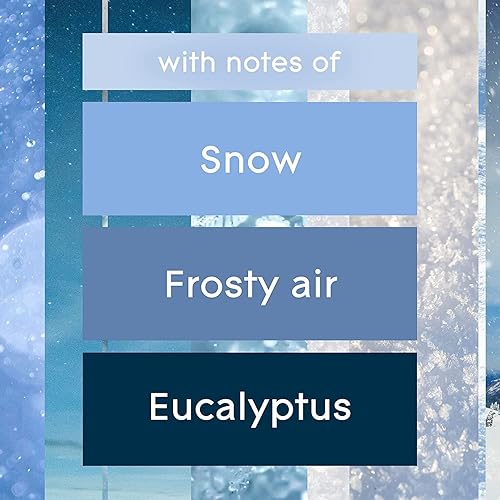 Miniatura 3 de Glade Velas de frasco, velas aromáticas infundidas con aceites esenciales, velas ambientadoras, 3 velas de 3.4 onzas (nieve muy divertida)