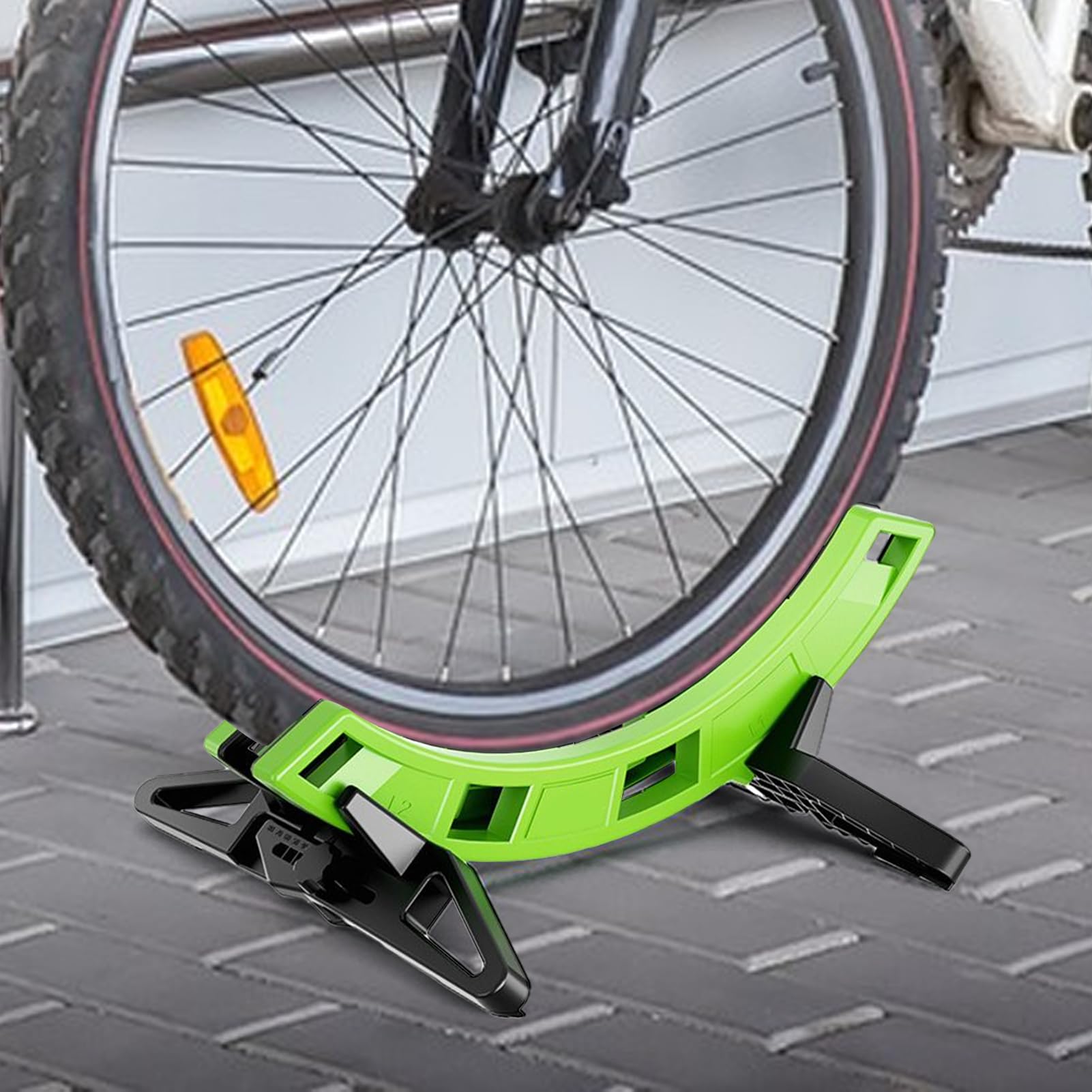 Parkingowy Dla Rowerów Regulowany Uchwyt Na Rower | Miejsce Postoju Dla Dwóch Kół Do Domu Mieszkania Garażu Warsztatu Dla Rowerów Górskich I Miejskich