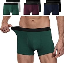 YouShow Boxer Uomo Cotone, Confezione da 6/12 Pezzi, Mutande Uomo Intimo, Elasticizzato, Confortevoli, privi di Etichette Che graffiano