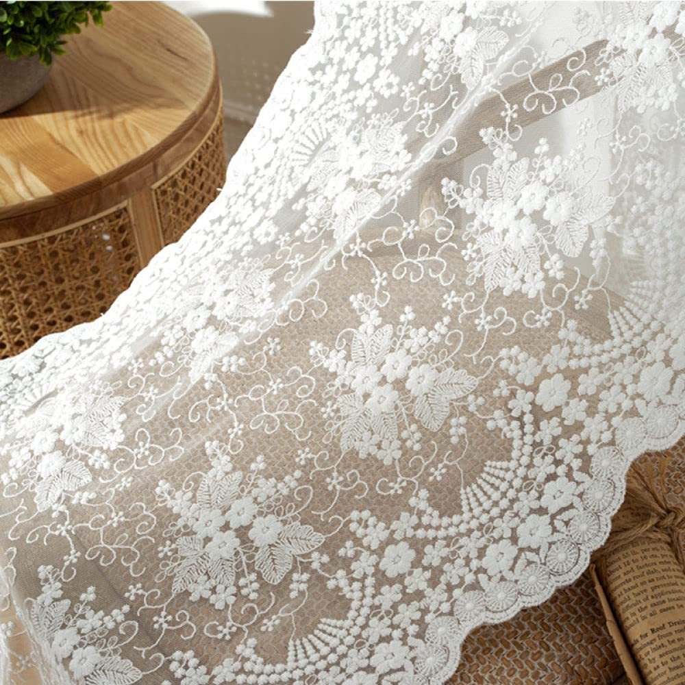 Tischläufer Herbst,Beige Makramee Tischläufer Spitze Elegante Hohle Mesh Tischdecke Für Rustikale Boho Hochzeitsdeko Braut Vintage Bauernhaus Tischdekoration,40X300Cm