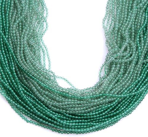 Miniatura 75 de JOE FOREMAN Cuentas de aventurina naranja para hacer joyas, piedras preciosas naturales semipreciosas de 0.394 in, redondas de 15 pulgadas