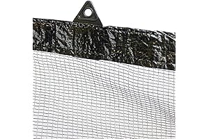 In The Swim Leaf Net Top Cover for Above Ground Round Swimming Pools