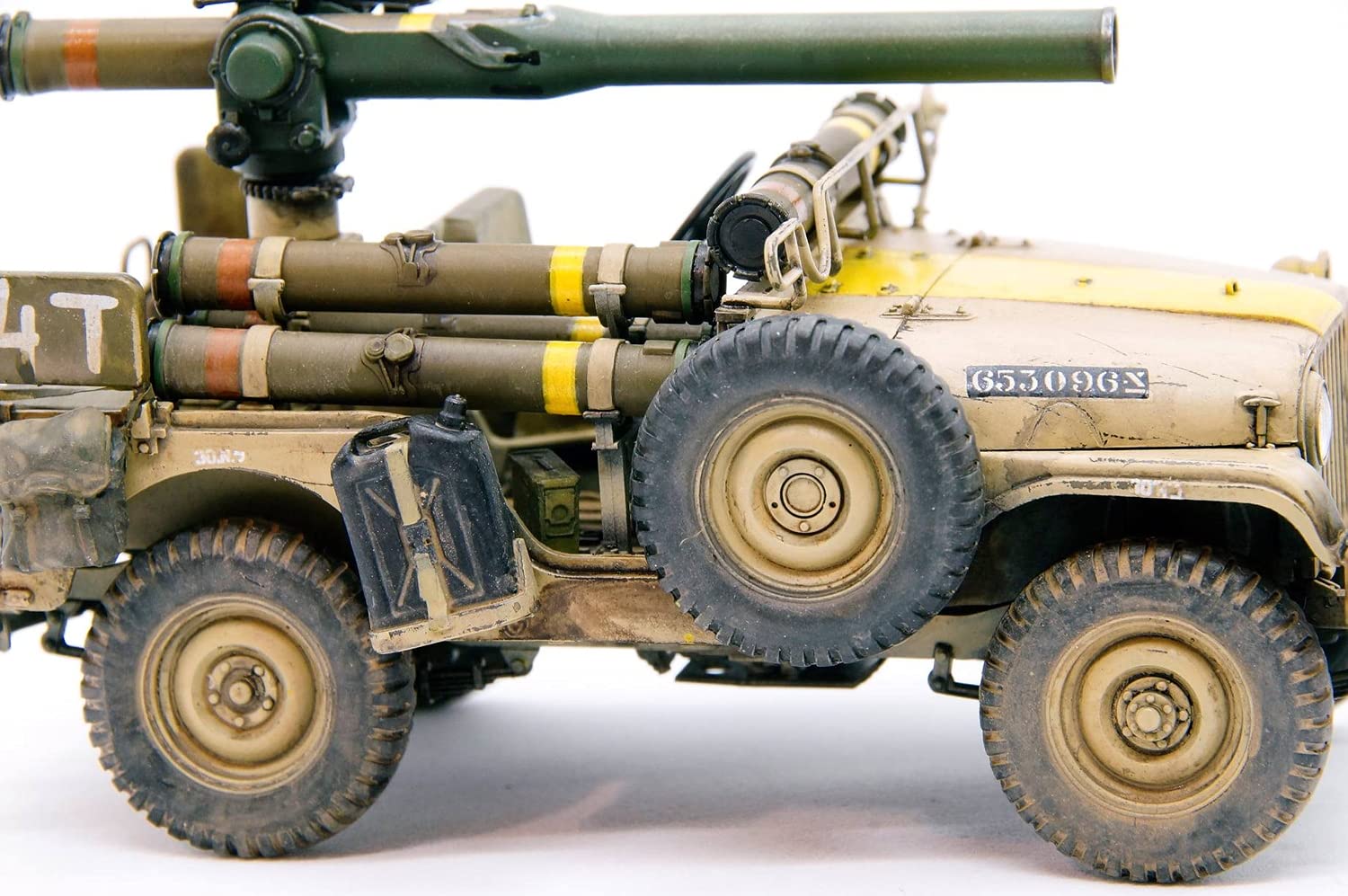 AFV - Maqueta vehículo IDF 1/4 TON 4x4 M38A1/CJ5 "Orev". Escala 1/35.(AFV35S97)