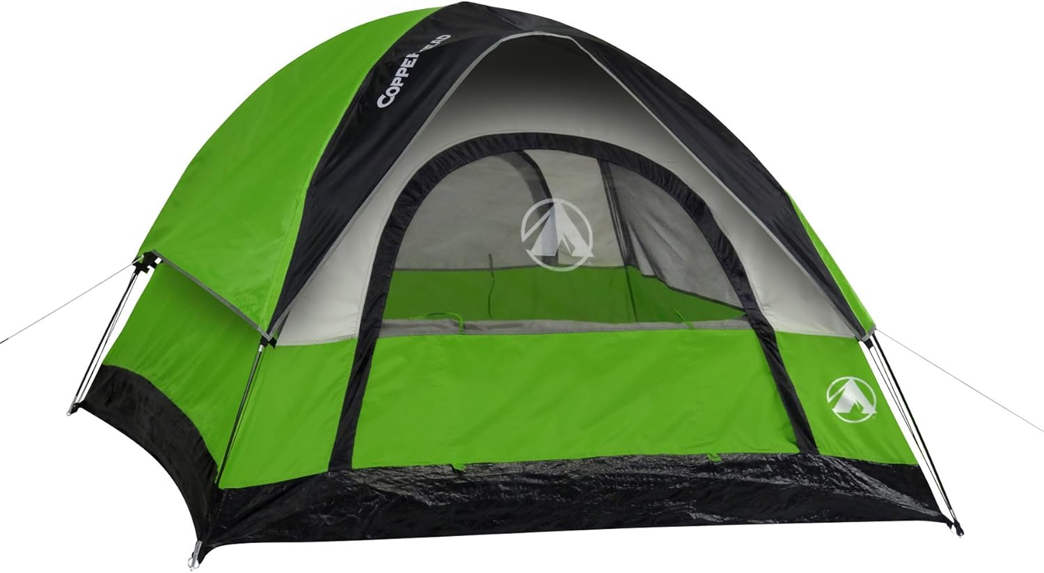 Gigatent 4 Person Camping Tent – Spacious, Lightweight, Heavy Duty Backpacking Tent - Weather and Flame Resistant Outdoor Hiking Gear – Fast and Easy Set-Up – 9’x7’ Floor, 58” Peak Height