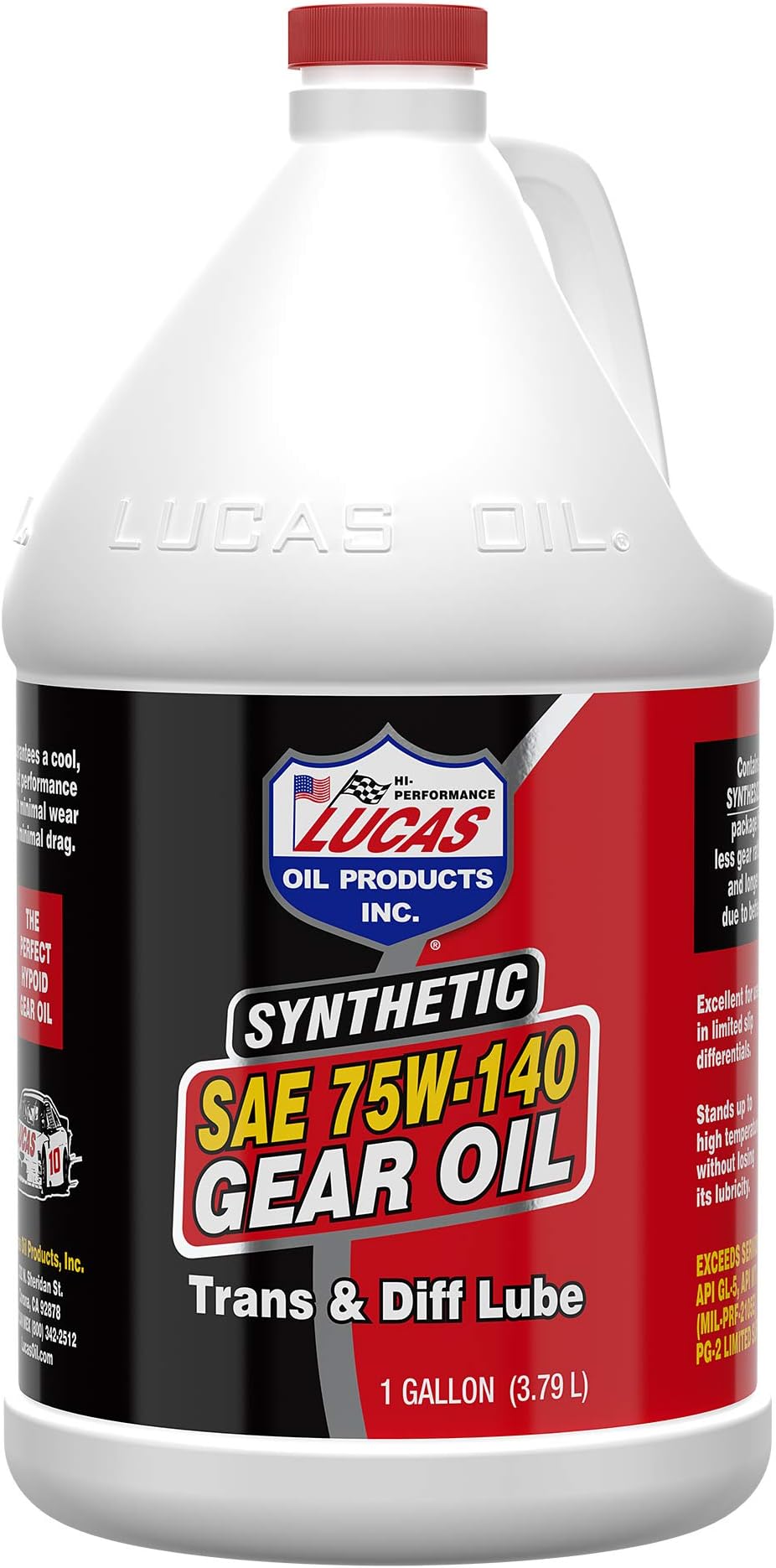 10122 75/140 Gear Oil-3.78L, 1 Gallon (128 Ounces)