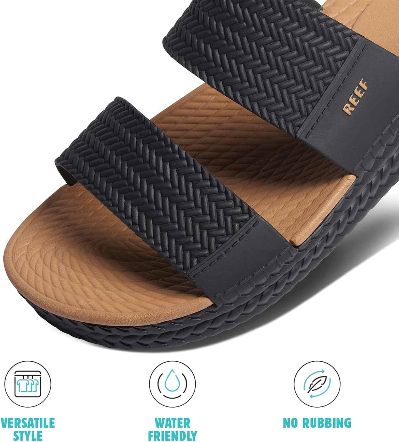 REEF Women's Water Vista Slide Platform Slides - Image 5