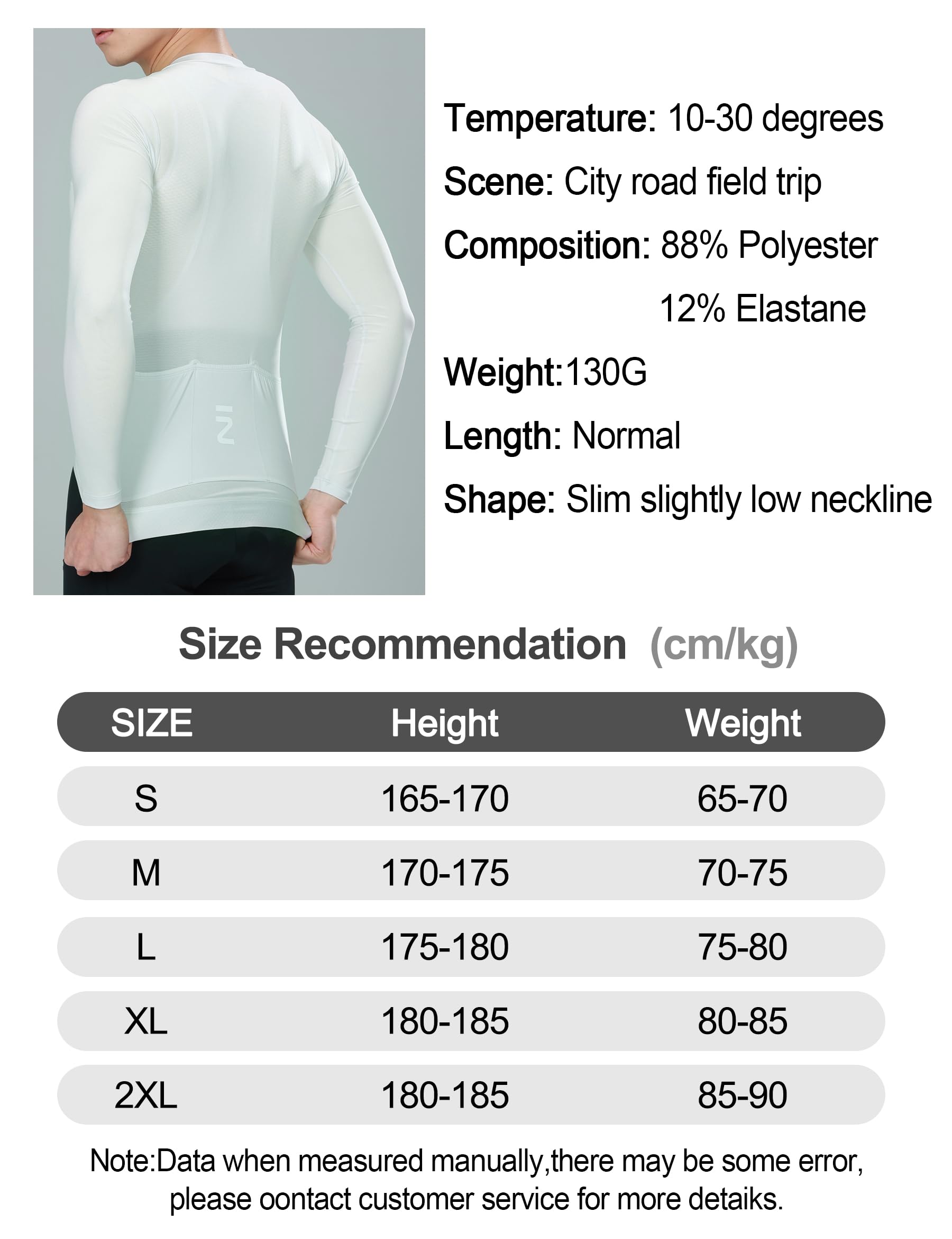 INBIKE Maglia Ciclismo Uomo Maglia Bici da Strada Magliette MTB Professionale Traspirante Riflettente Asciugatura Rapida