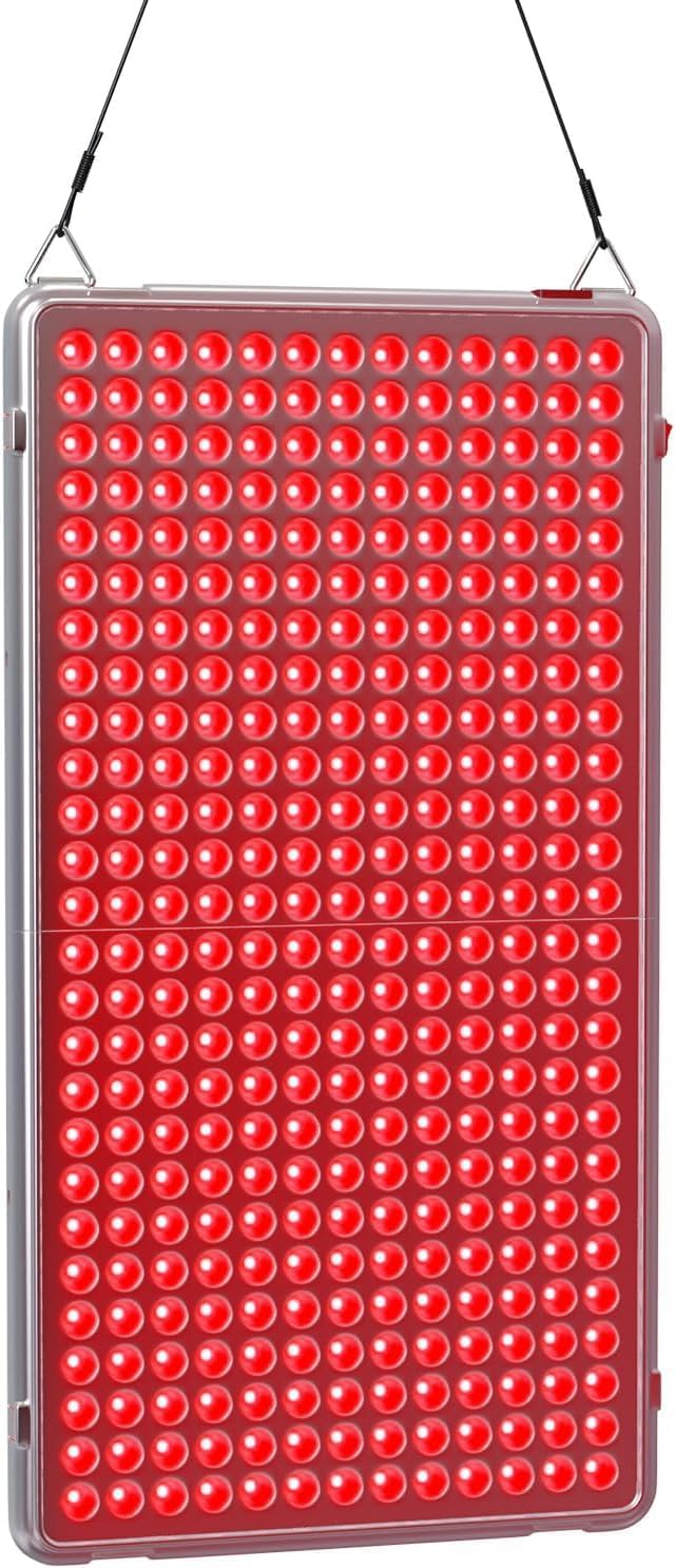 Red Light Therapy 338 LEDs Deep Red 660nm Red Light Therapy Device for Body Face for Pain Relief, Skin Health, Anti-Aging - Image 9