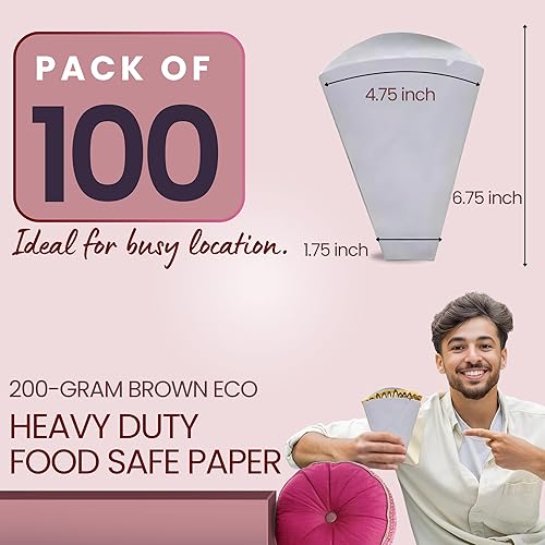 Miniatura 22 de Envoltura de crepé blanco de estilo japonés, resistente, 7.05 oz, con perforación de desgarro (paquete de 2000)