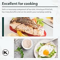 Vista 5 de Soeos Sal Rosa del Himalaya, Grano Fino, 80oz (5 Libras), Sal del Himalaya Sin OGM, Sal Kosher, Sal Rosa del Himalaya Fina
