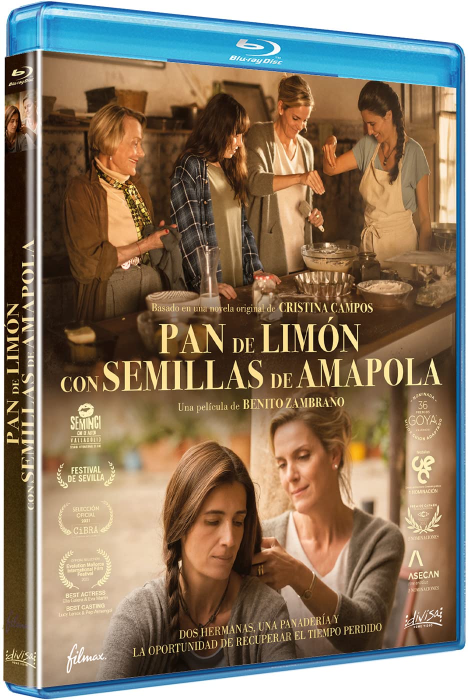 Pan de limón con semillas de amapola - BD