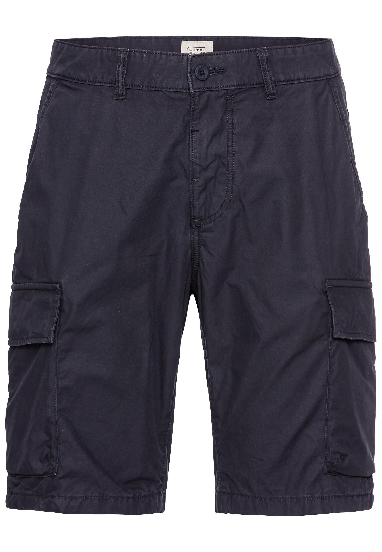 camel active Men's Cargo Shorts Regular Fit, darkblue, 46W