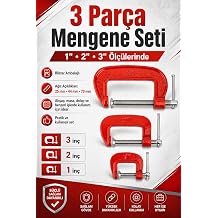 Zephoo 3'l  C Mengene Seti 1-2-3  n  D k m G vde G l  S kma Mengenesi Ah ap Metal Kaynak Mobilya ve Hobi  al malar   in Sabitleme Aparat