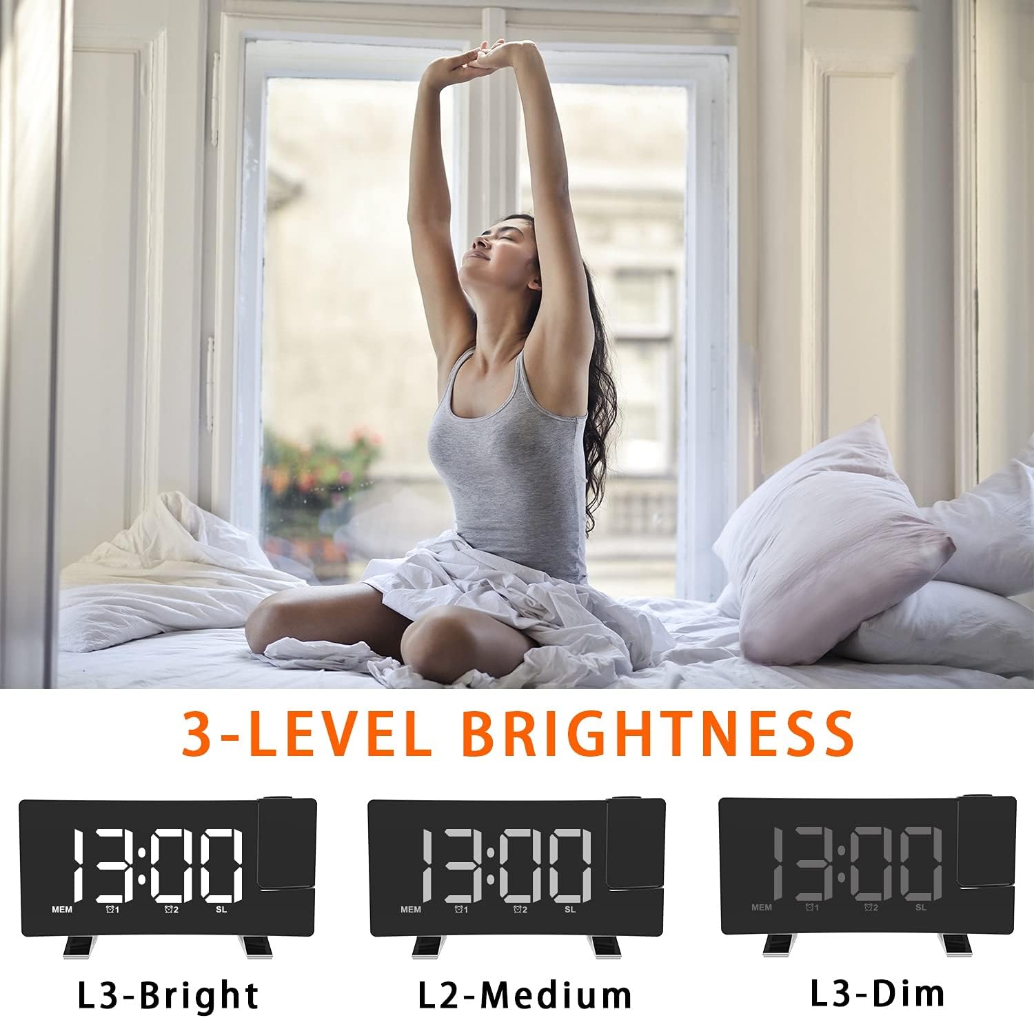 EternaHora EN8831 showing three brightness levels