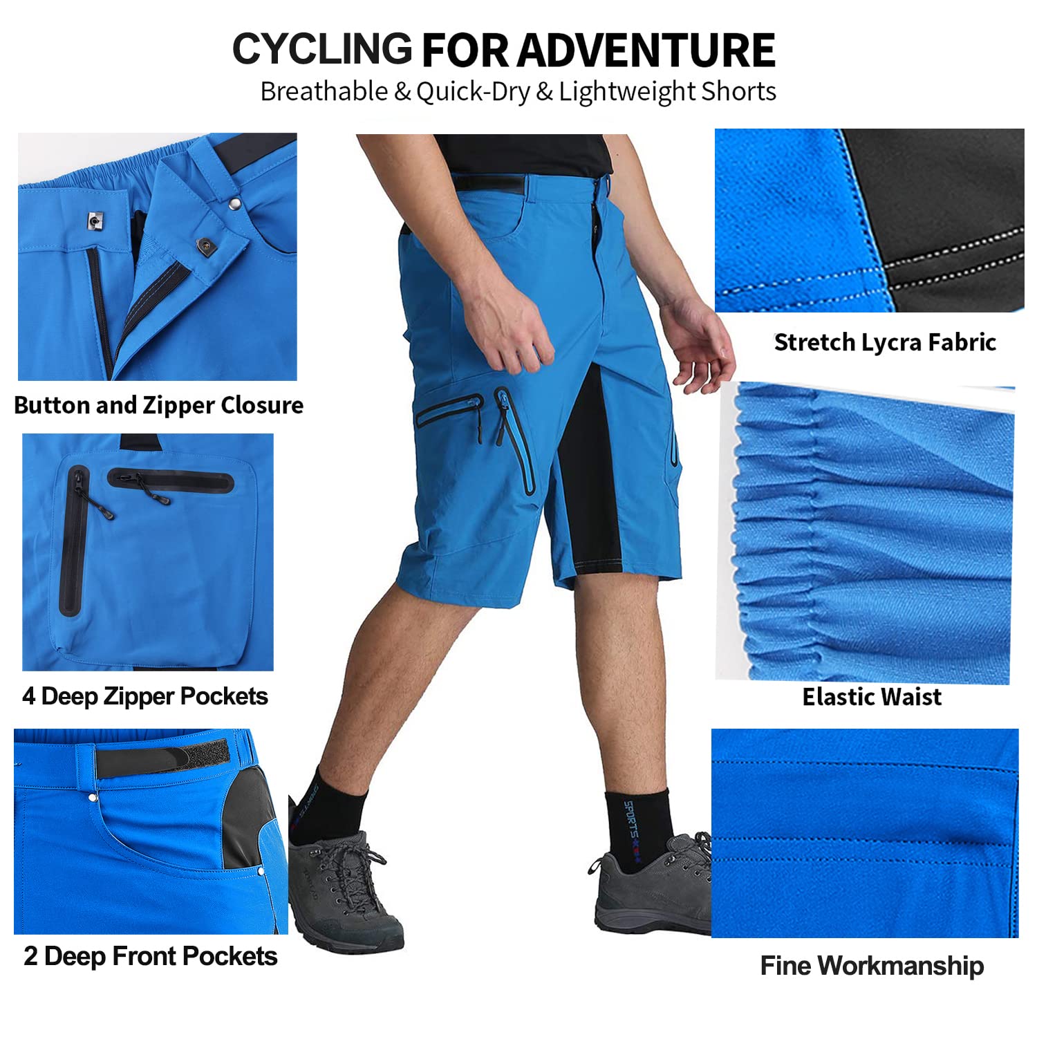 2022 Mtb Ciclismo Shorts 短裤 Uomo