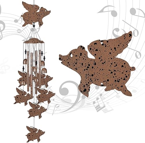 Miniatura 11 de Campanillas de viento de gatos para jardín, hogar, balcón, patio, decoración al aire libre, campana de viento de gato, campanillas de viento