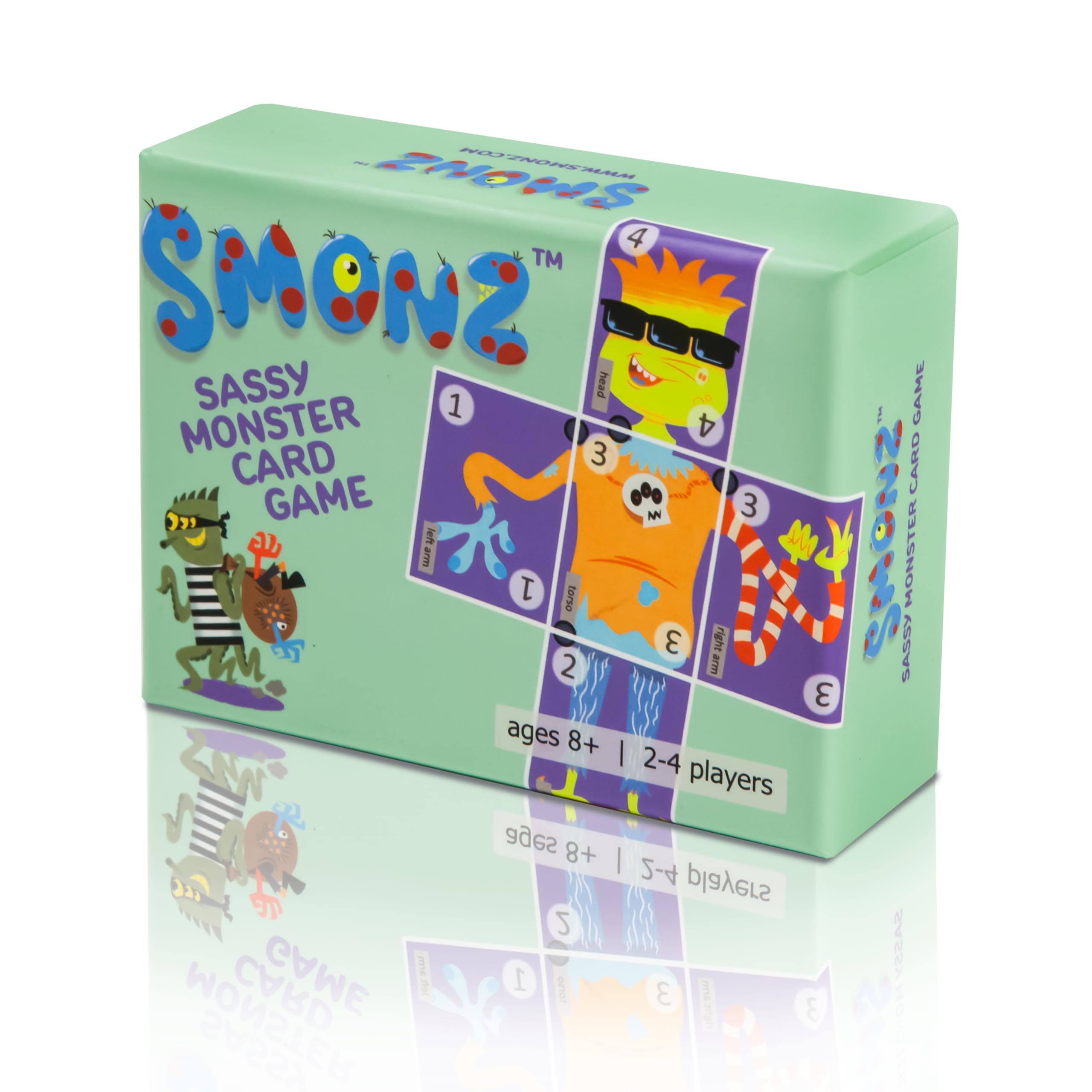 SMONZ, Vibrant and Playful Colors, 7.5 cm x 10 cm x 3.15 cm