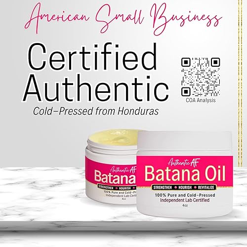 Miniatura 2 de Aceite puro de batana, paquete de 2  Aceite de cuero cabelludo prensado en frío para cuero cabelludo seco, crecimiento del cabello y cabello de