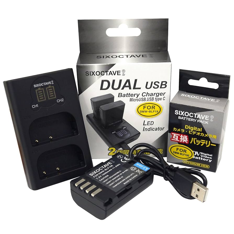 LUMIX DMW-BLF19 新品・未使用　2個SET Amazon.com : BM Premium 2-Pack of DMW-BLF19, DMW-BLF19e, DMW