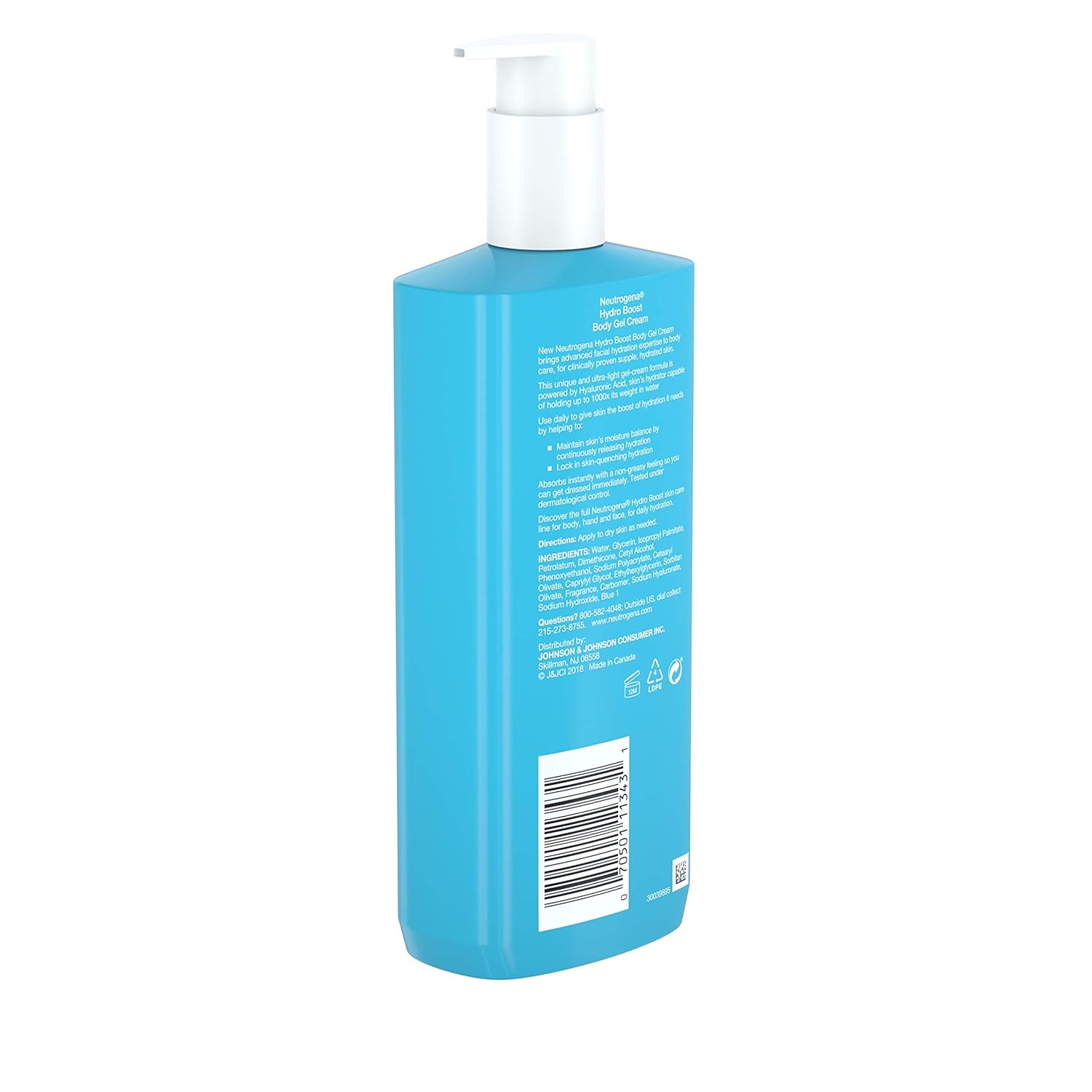 Neutrogena Hydro Boost Hydrating Body Gel Cream, 16 Ounce (pack Of 3)