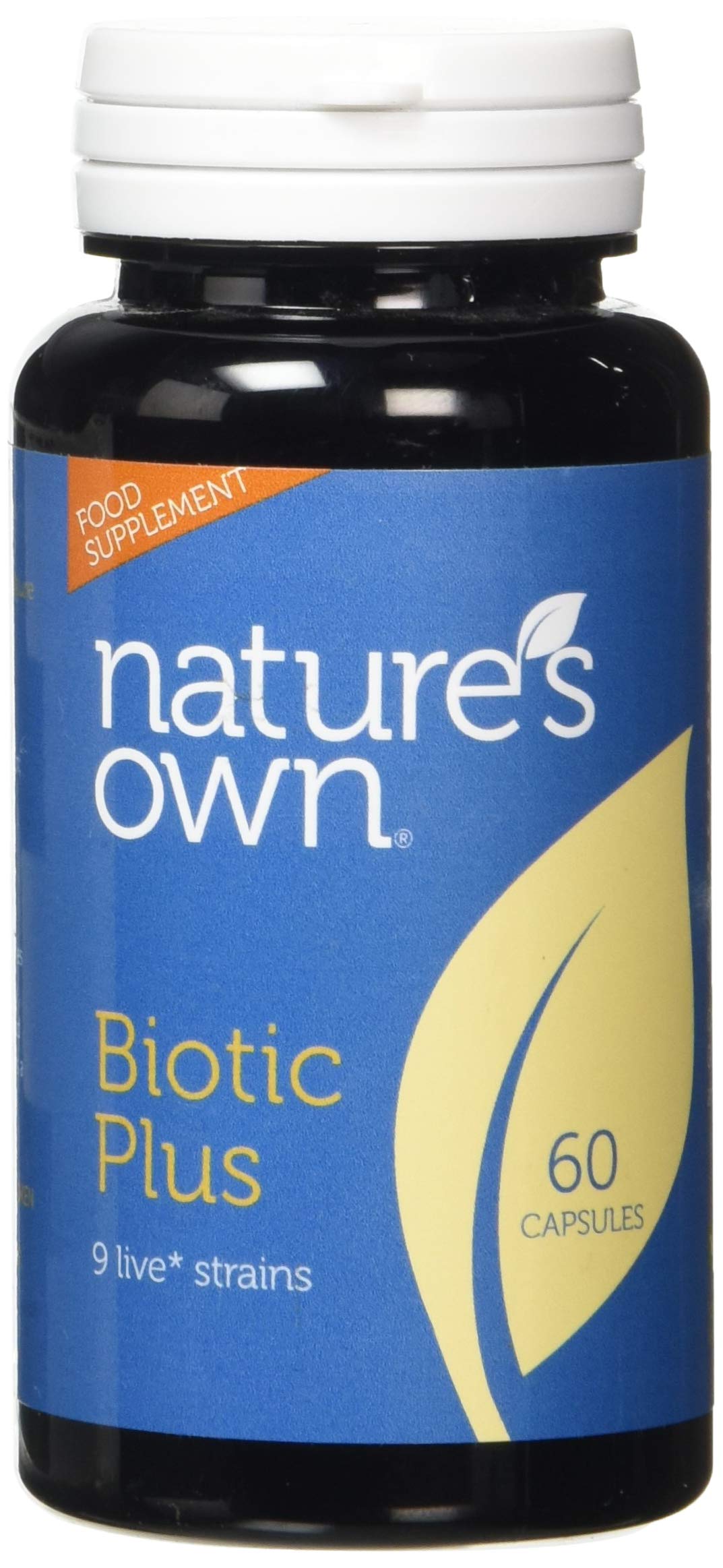 NATURES OWN Probiotic Plus 9 Strains 60caps (PACK OF 1)