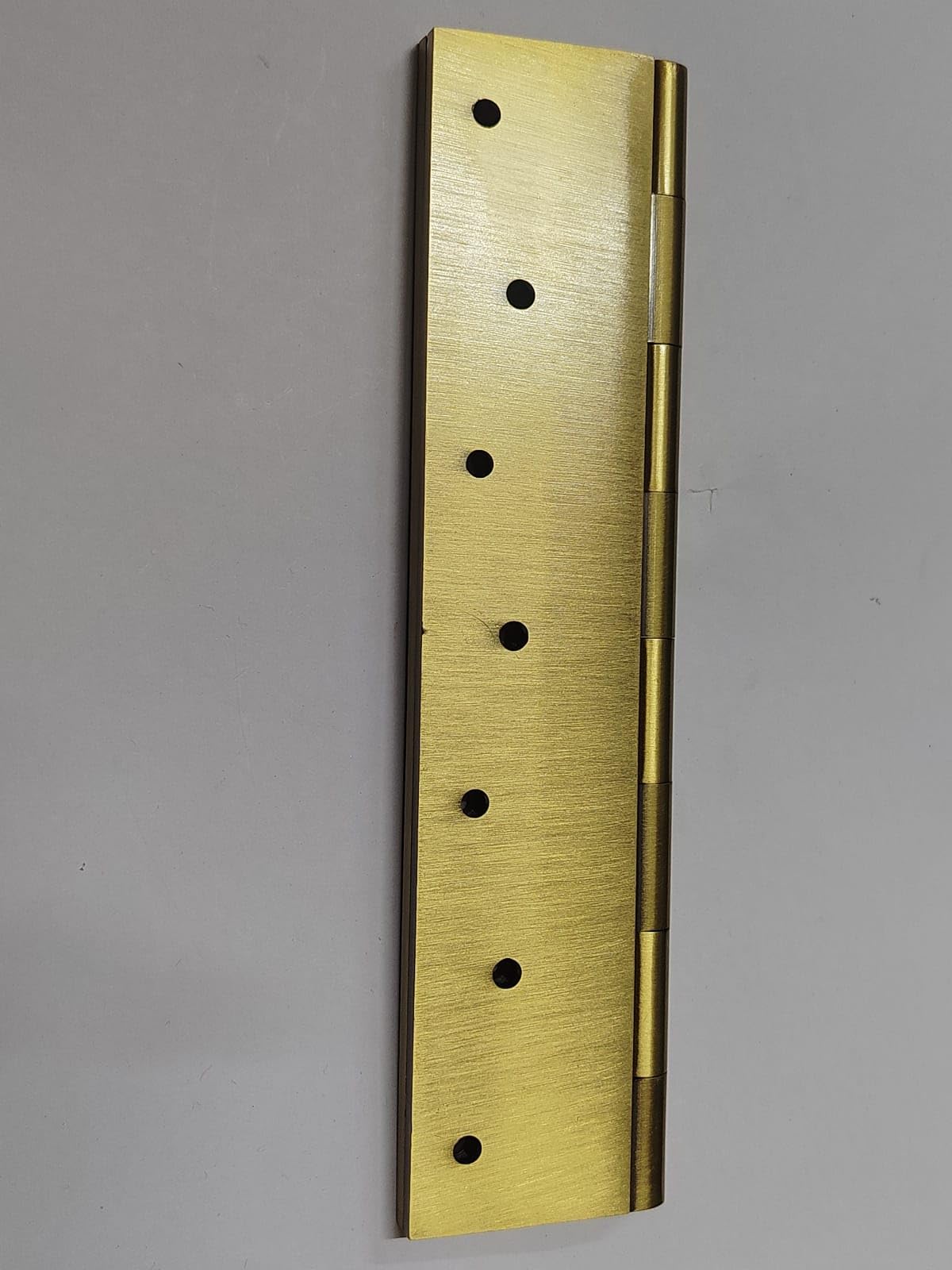 Cortex Heavy Duty Brass Railway Hinges, 8 Inch x 1.5 Inch x 3/16 Inch, Antique Finish, Slow Motion Design-image-11