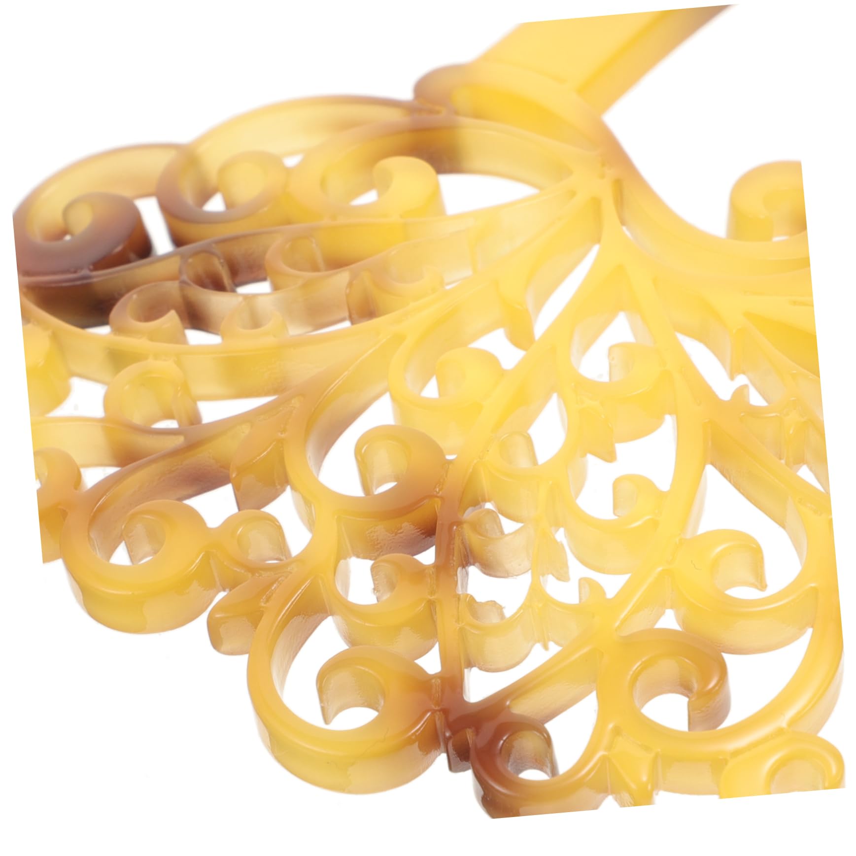 Didiseaon 3 Piezas horquilla antigua tiara pasadores pasador de pelo joyas para el cabello alfileres franceses palos de pelo Pavo real sombrerería Decorar Accesorios para el cabello Acrílico