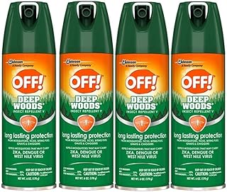 OFF! Deep Woods Insect Repellent 6 oz (Pack of 4)