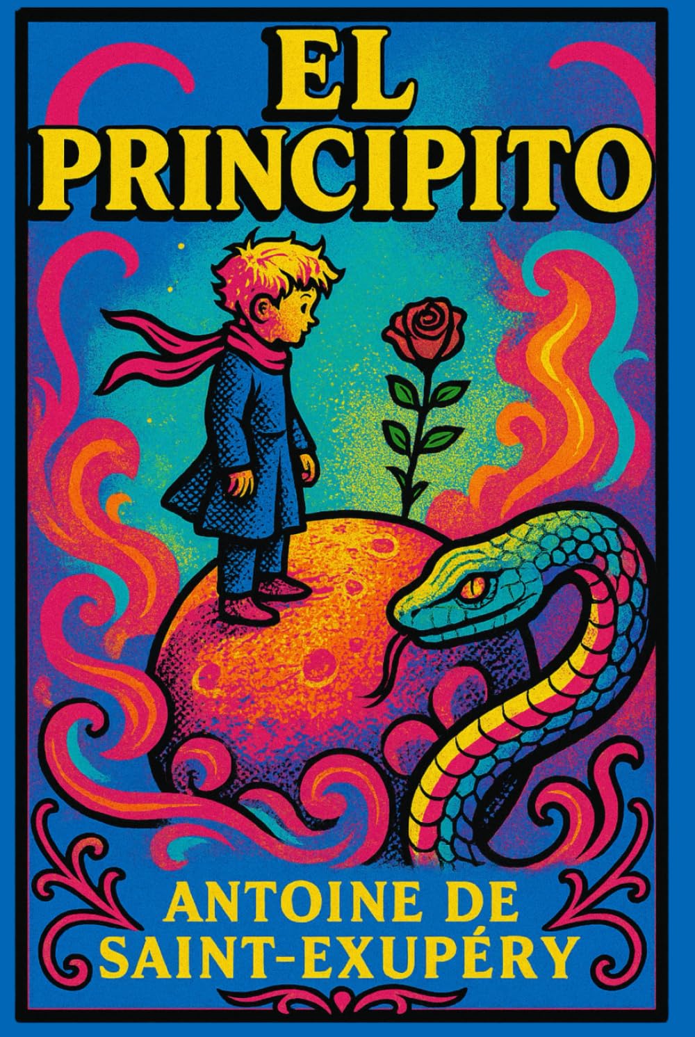 El Principito: Edición ilustrada | Libro infantil y juvenil | Cuento clásico sobre emociones, valores y aprendizaje vital (Ediciones Oscuras)