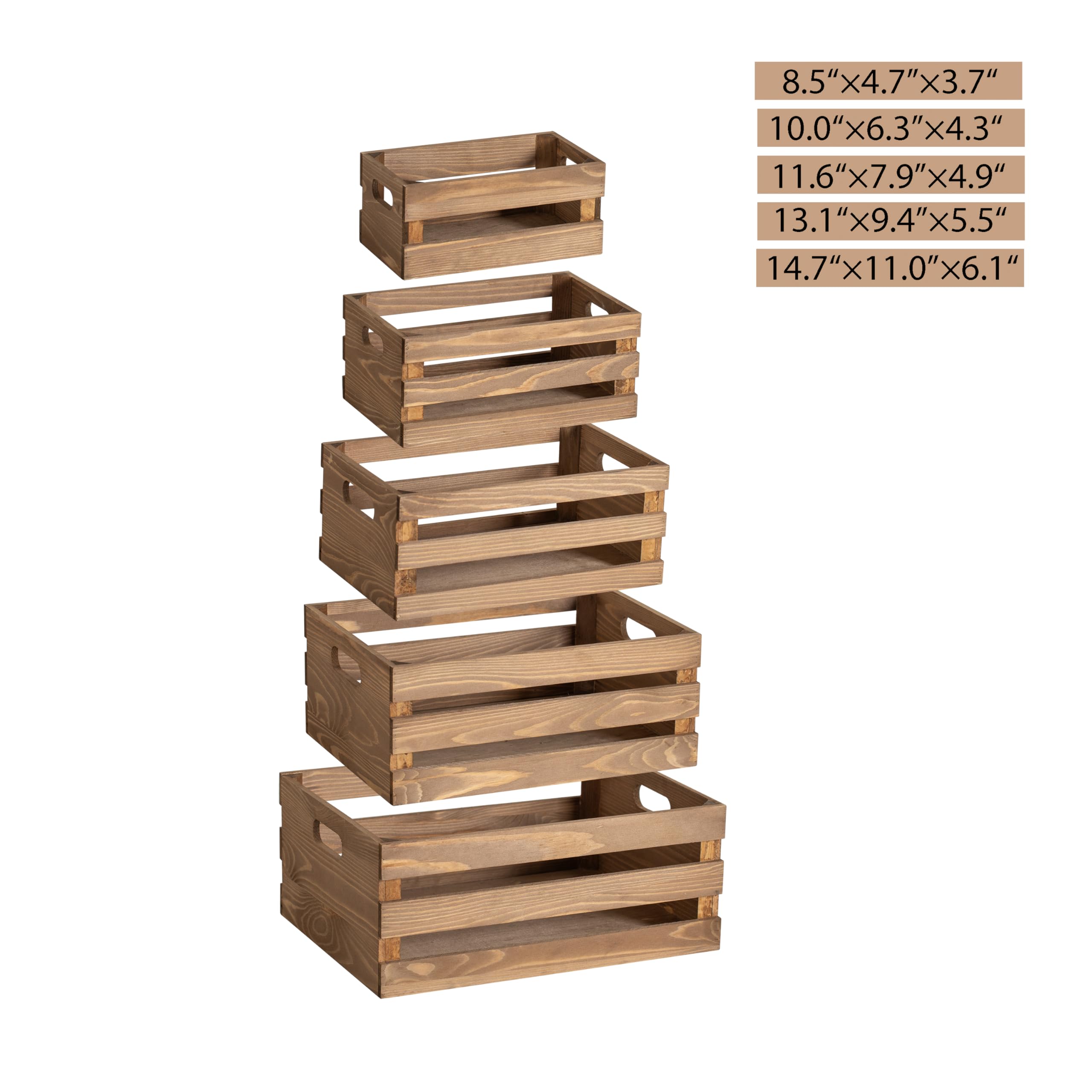 Maison Exclusive - Juego De Cofres De Almacenamiento 2 Uds Madera De Mango Rugosa 88412111