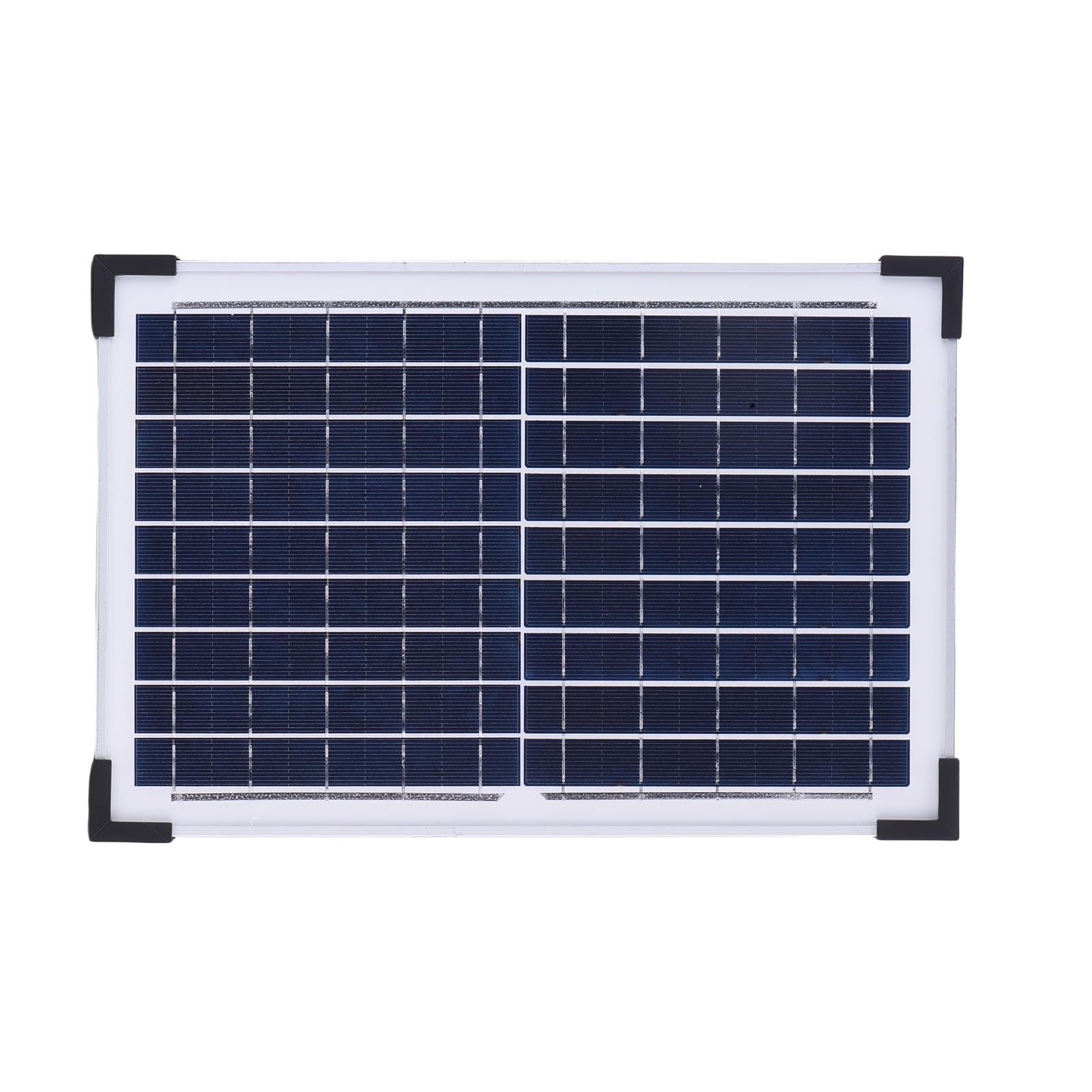 Tbest Wentylator Wyciągowy do Domu dla Zwierząt Zasilany energią słoneczną,