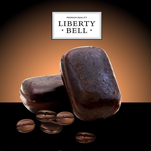 Miniatura 2 de Liberty Bell Caramelo duro con cafeína con sabor a café negro (1 libra - aprox. 125 unidades)