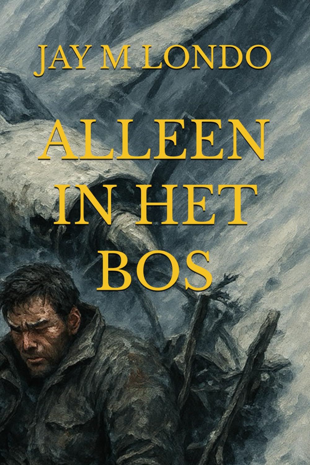 ALLEEN IN HET BOS