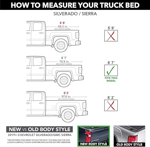 Miniatura 2 de RealTruck Extang Trifecta Toolbox 2.0 - Cubierta plegable suave para caja de camioneta | 93450 | Compatible con Chevy/GMC Silverado/Sierra 1500