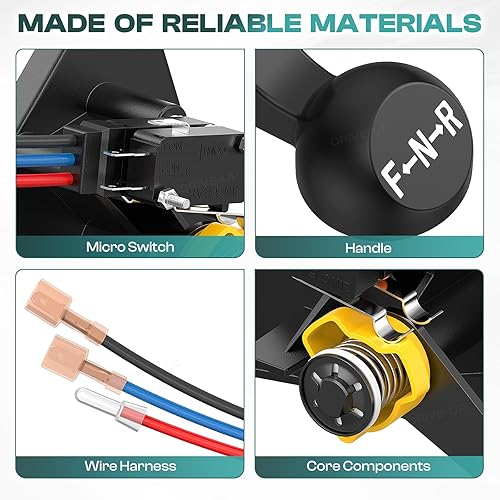 Miniatura 4 de Drive-up Kit de montaje de palanca de cambios hacia adelante y marcha atrás para Club Car DS 1992-Up Gas Golf Cart OEM 1016947 8248 8233