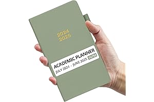 Pocket Academic Planner for 2024-2025