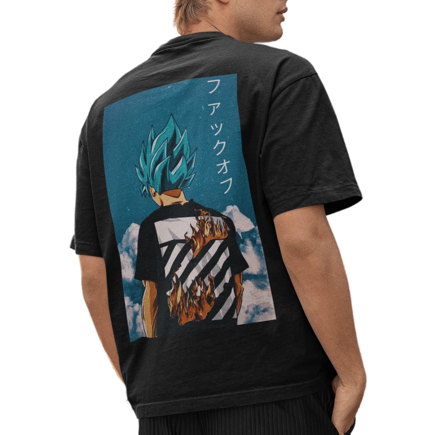 Goku Anime Tshirt, Goku Graphic T-Shirt, Anime Tees, Dragon.Ballz Anime Lover, Goku Super Saiyan God Tshirt Japanese Style, Gifts for Him/Her
