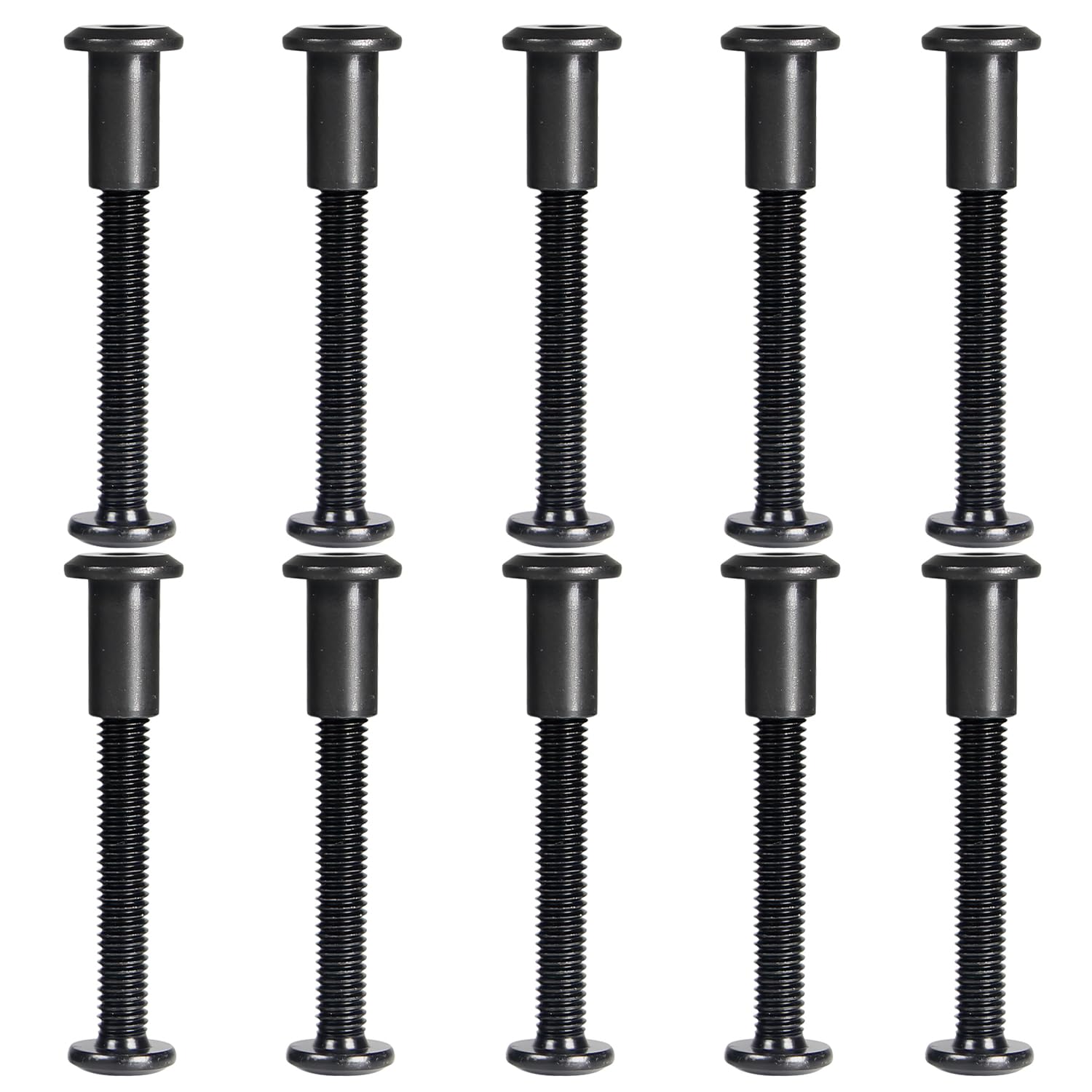 M6 Hex Drive Socket Cap Bolts Screws Kit - 35 Piece -12 M6 Hex Drive Socket Cap Bolts Screws Kit - 35 Piece -12