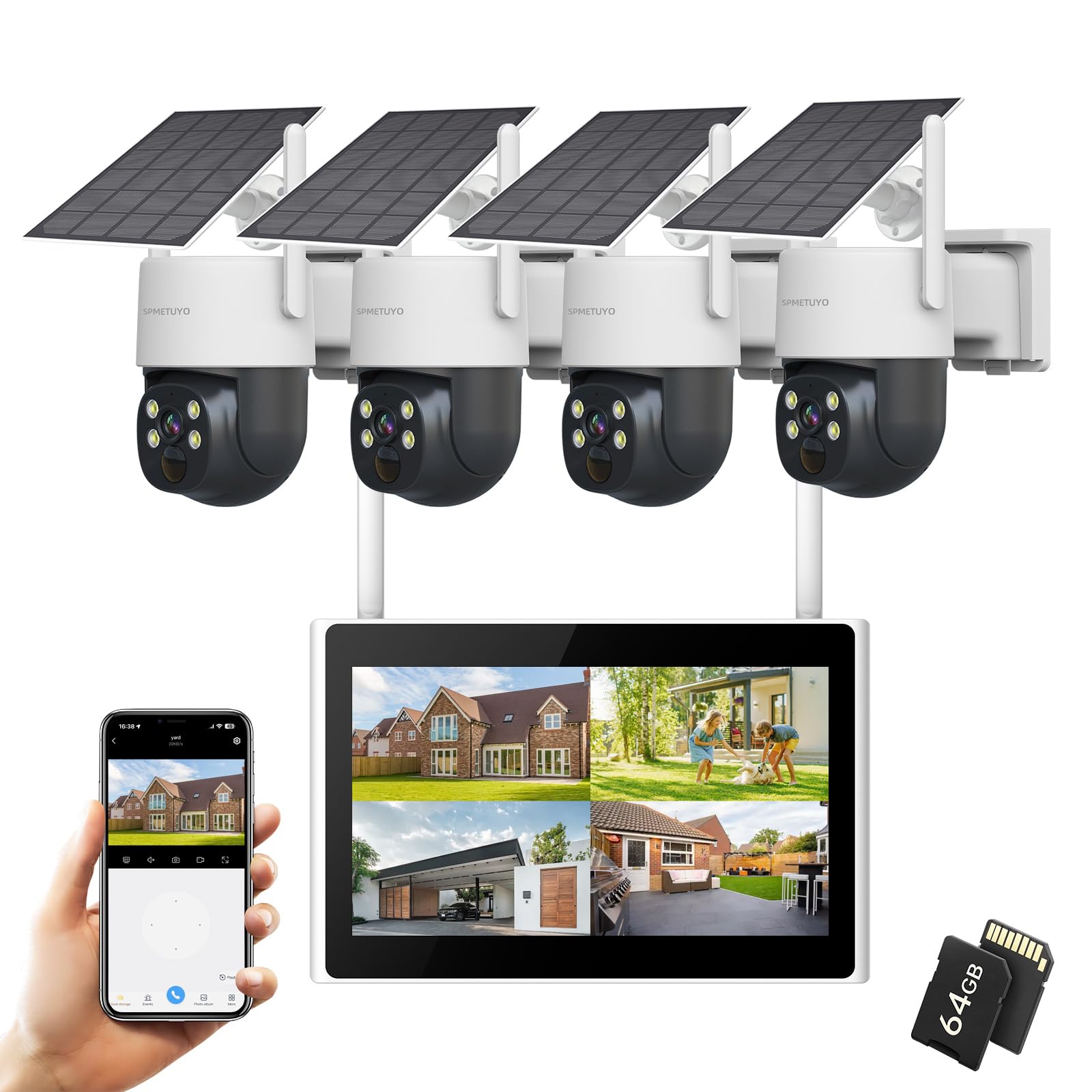 SMPETUYO Security Outdoor Camera wireless: 10