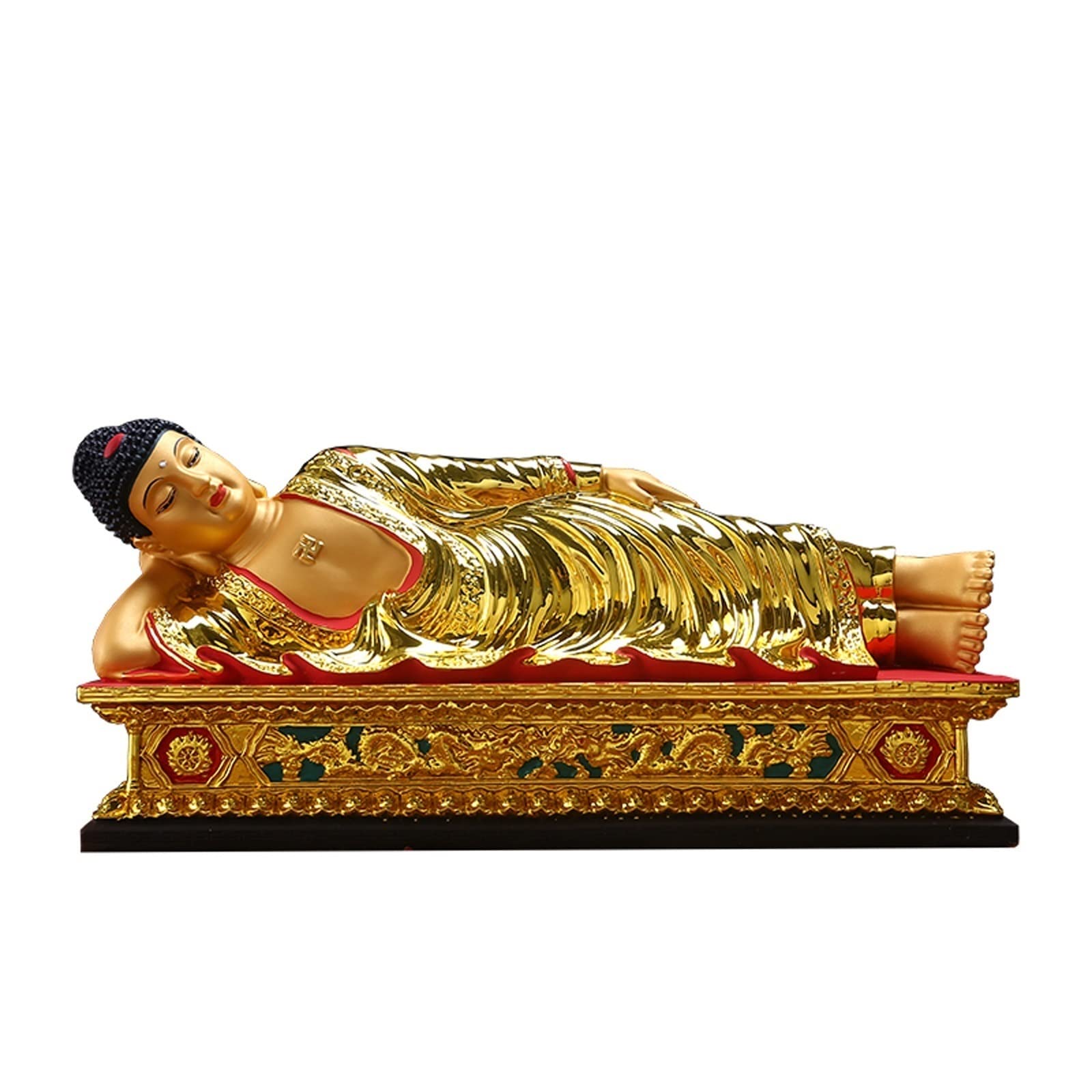 Statue de Bouddha allongée anti-stress pour retrouver la sérénité à la maison
