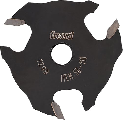 Freud 56-110 916" profundidad x 316" ranura tres alas cortador ranurado