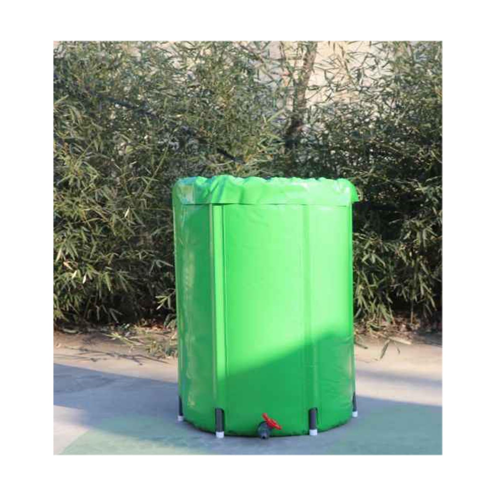 Rainwater barrels, Strong Portability, Easy Assembly, Thickened Material is Wear-Resistant and Scratch-Resistant(250L)